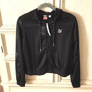 NWT Puma Sport Lifestyle mesh zip hoodie